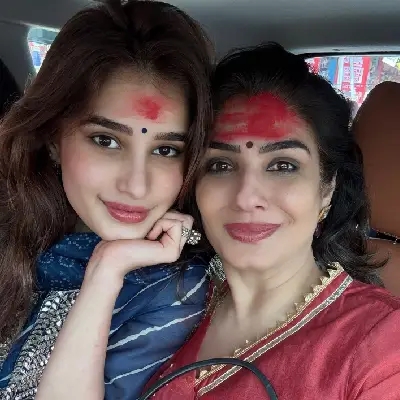 Rasha Thadani and Raveena Tandon