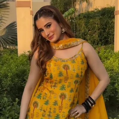 Rasha Thadani in Suit Salwar