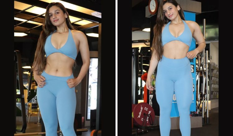 swarnalee chakraborty showing his fitness